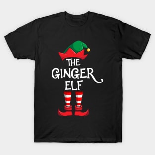 Ginger Elf Matching Family Christmas T-Shirt